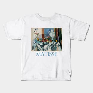 Blue Still Life by Henri Matisse Kids T-Shirt